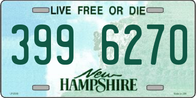 NH license plate 3996270