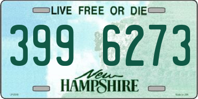 NH license plate 3996273