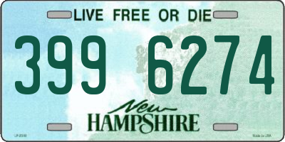 NH license plate 3996274