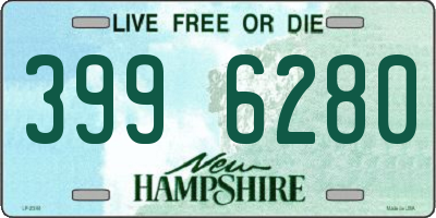 NH license plate 3996280