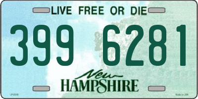 NH license plate 3996281