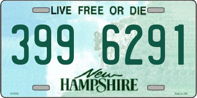 NH license plate 3996291