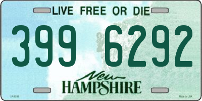 NH license plate 3996292