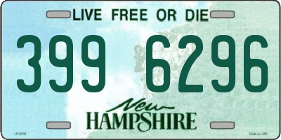 NH license plate 3996296