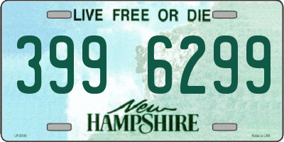 NH license plate 3996299