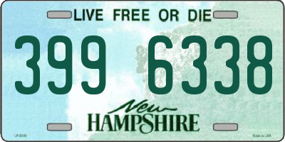 NH license plate 3996338