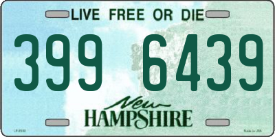 NH license plate 3996439