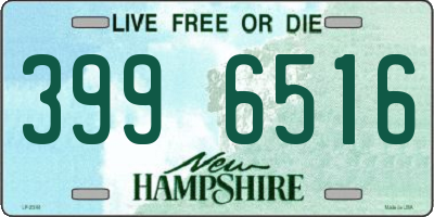 NH license plate 3996516