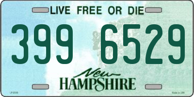 NH license plate 3996529