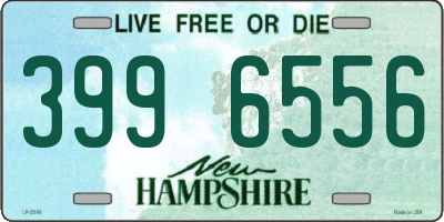 NH license plate 3996556