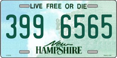 NH license plate 3996565