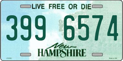 NH license plate 3996574