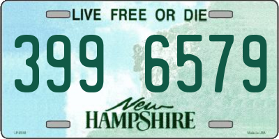 NH license plate 3996579