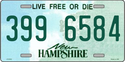 NH license plate 3996584