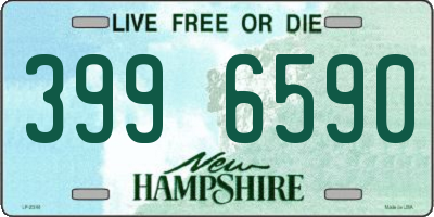 NH license plate 3996590