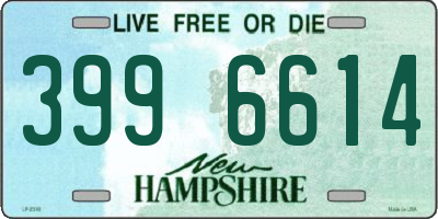 NH license plate 3996614