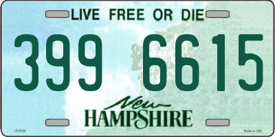 NH license plate 3996615