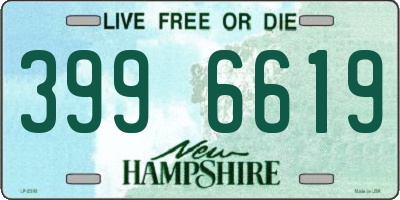 NH license plate 3996619