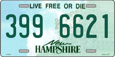 NH license plate 3996621