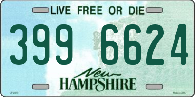 NH license plate 3996624