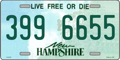 NH license plate 3996655