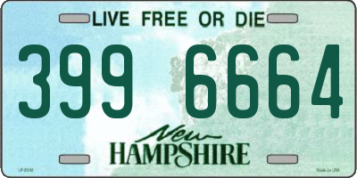 NH license plate 3996664