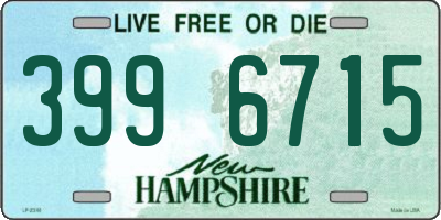 NH license plate 3996715
