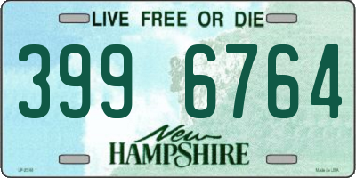 NH license plate 3996764