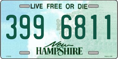 NH license plate 3996811