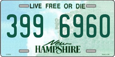 NH license plate 3996960