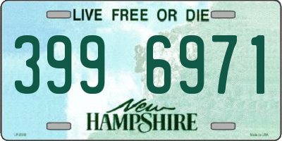 NH license plate 3996971