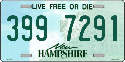 NH license plate 3997291