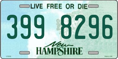 NH license plate 3998296