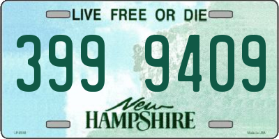 NH license plate 3999409