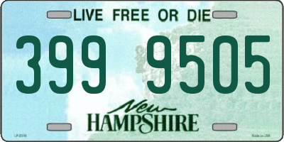 NH license plate 3999505