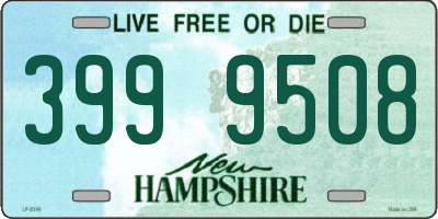 NH license plate 3999508