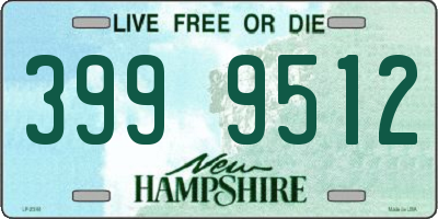 NH license plate 3999512