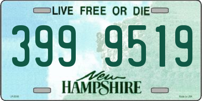 NH license plate 3999519