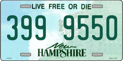 NH license plate 3999550