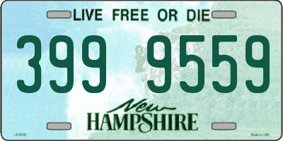 NH license plate 3999559