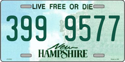 NH license plate 3999577