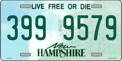 NH license plate 3999579