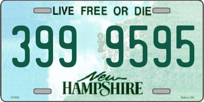 NH license plate 3999595