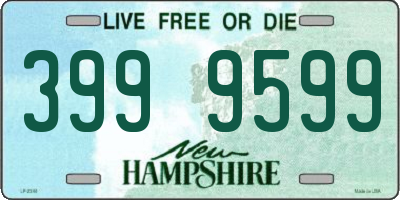 NH license plate 3999599