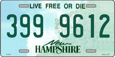 NH license plate 3999612