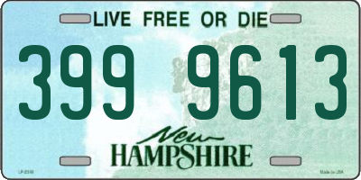 NH license plate 3999613