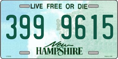 NH license plate 3999615