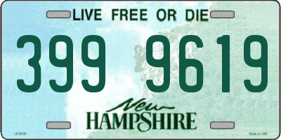 NH license plate 3999619