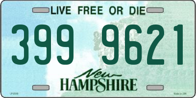 NH license plate 3999621