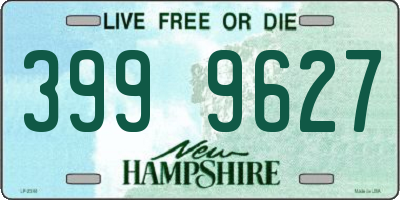 NH license plate 3999627